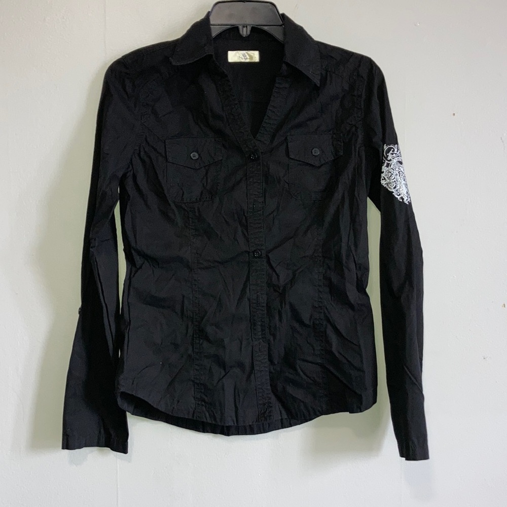 Cello Outfittters button down top size M